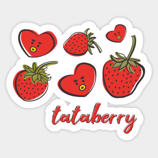 TATABERRY (BT21) Sticker